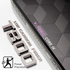 Pickleball Paddle 18K T800 Raw Carbon Fiber 16mm Core USAPA Approved Power Spin