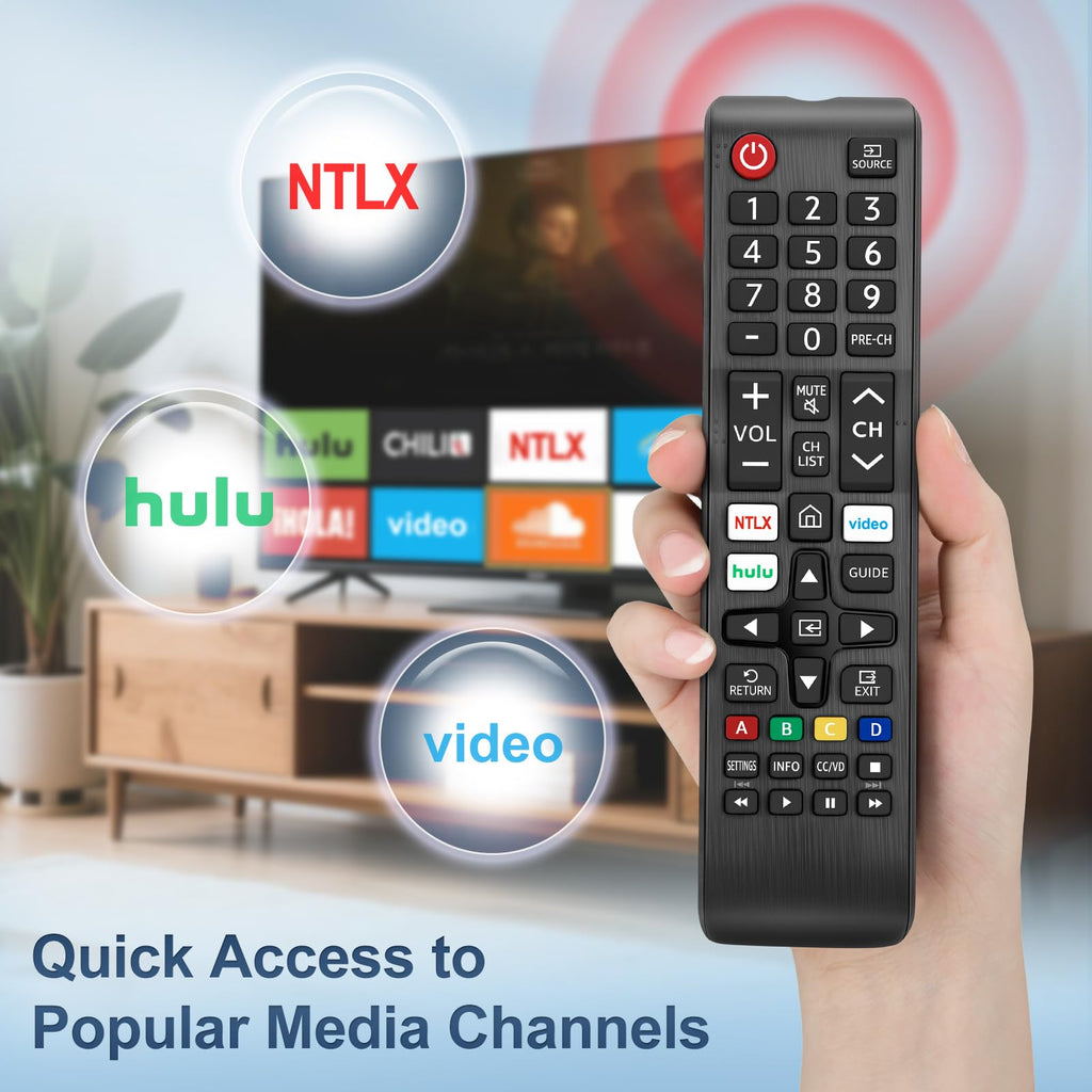 【Pack of 2】 Replacement for Samsung TV Remote Control, Universal Remote for