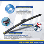 2 wipers Replacement for MBZ 2013-2010 E350 E550 E63 AMG/2013-2012