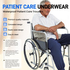 LAROTSUBA Medium Waterproof Patient Care Trousers,Patient Care
