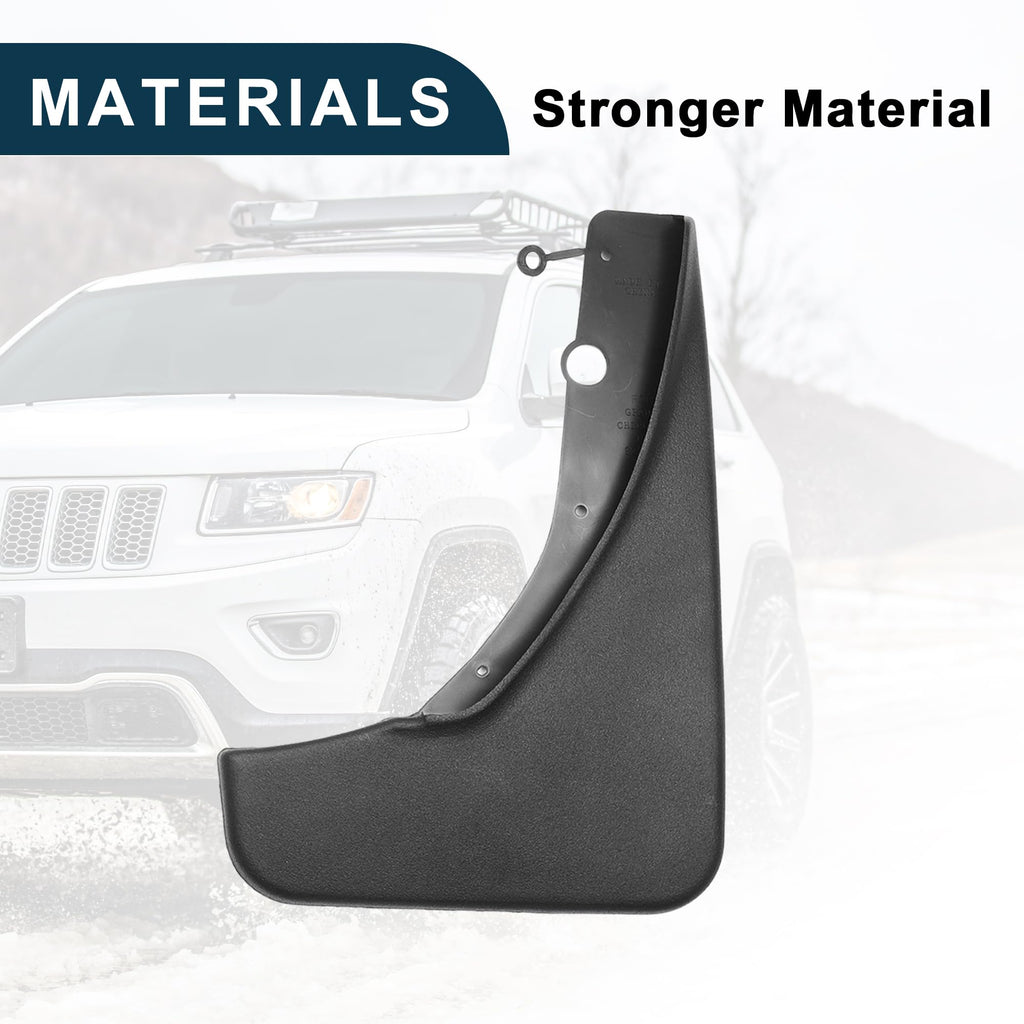 TUCKBOLD Mud Flap Splash Guard for Jeep Grand Cherokee 2011-2022 Durable | Front