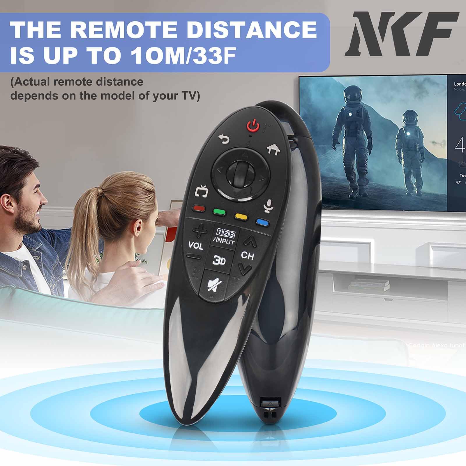 AN-MR500G ANMR500G Remote Control Replacement for L-G 3D Smart TV Remote MBM63935937 105UC9T-TA 60LB720V-ZG 50LB679V-ZF 47LB671V-ZF 39LB6500 42LB6300 55LB6300 65LB6300 77EG9700 79UB989Y-TA