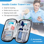 YOUSHARES Insulin Cooler Travel Case - (Missing ice packs) TSA Approved for