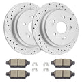 Acinoparts Rear Brake Kit Replacement for Honda Odyssey 2005 2006 2007 2008 2009