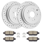 Acinoparts Rear Brake Kit Replacement for Honda Odyssey 2005 2006 2007 2008 2009