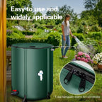 200 Gallon Collapsible Rain Barrel, Foldable Outdoor Water Tank with Faucet, for