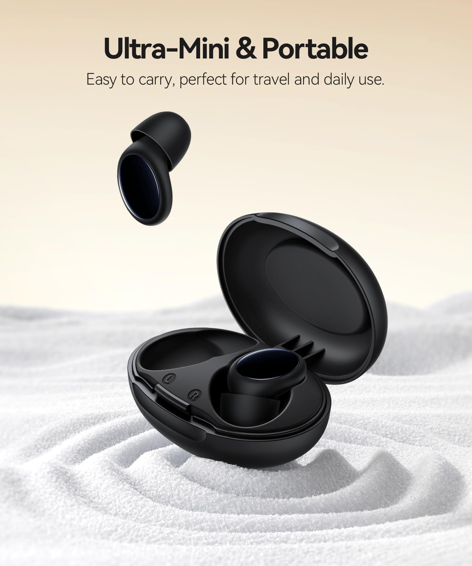 45dB Noise Cancelling Ear Plugs for Sleep Reusable Silicone Earplugs Concert