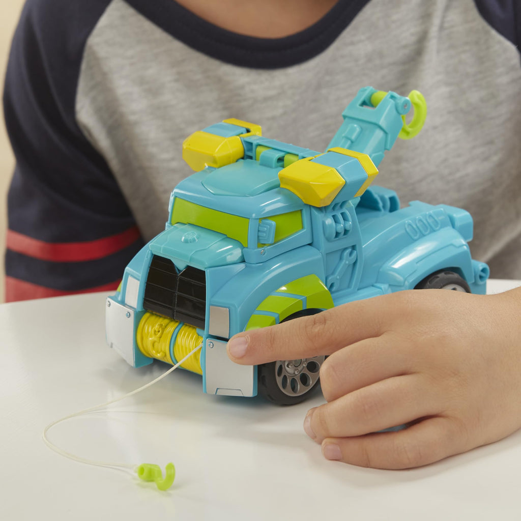 Transformers Playskool Heroes Rescue Bots Academy Hoist Converting Toy Robot, 6"