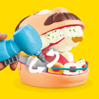 Play-Doh Drill 'n Fill Dentist Toy for Kids 3 Years and Up with Cavity and