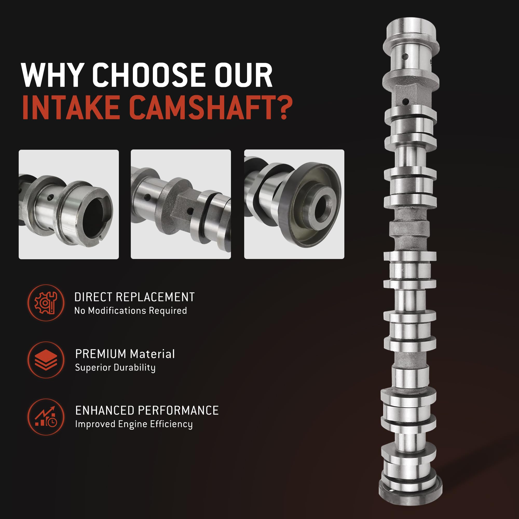 Right Side Intake Camshaft 5047913AD 3.6L V6 Jeep Chrysler Dodge Ram 2016-2024
