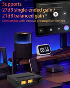 FX-Audio- L06 Fully Balanced Power Amplifier with VU Meter - 500W + 500W Dual