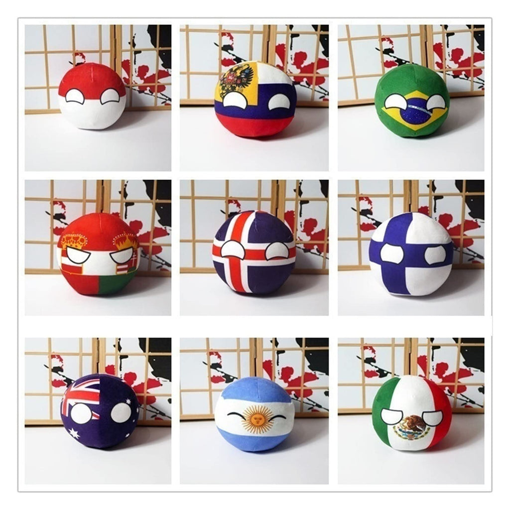 Countryballs  USA Plush Toy 7.9" Anime Cosplay Pillow America 20cm