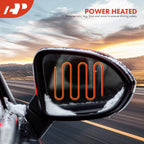 A-Premium Driver Side Power Door Mirror - Compatible with Hyundai Tucson/Santa