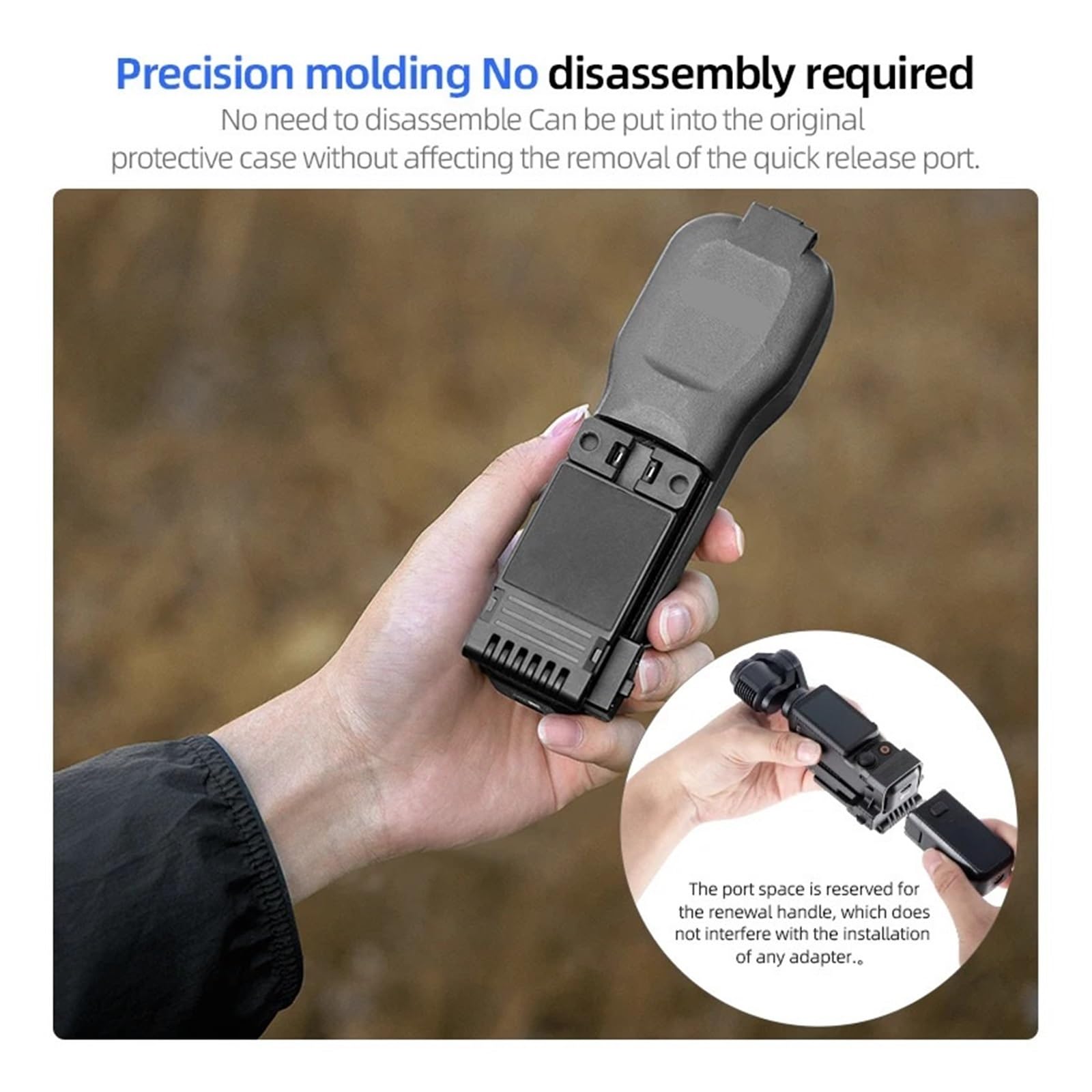 Compatible For DJI, Magnetic Mount Suction Fixed Bracket Angle Adjustable Base For Pocket 4 3 Camera Accessory