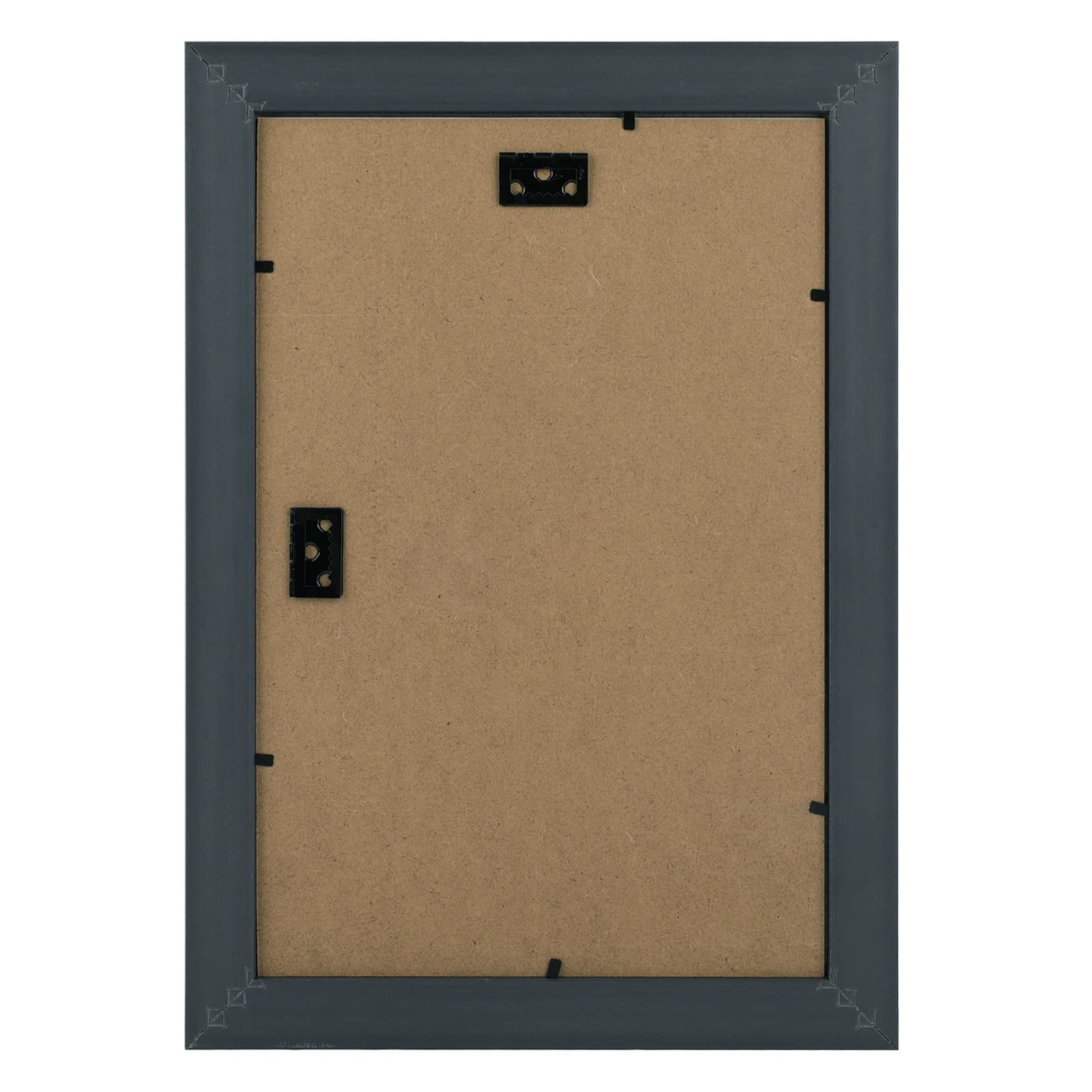Golden State Art, 8x12 Inch Poster Frame Black with Burgundy and Gold Trim,