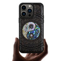 Carveit Designer Wooden Protective Magnetic Case for iPhone 14 Pro Case [Wood