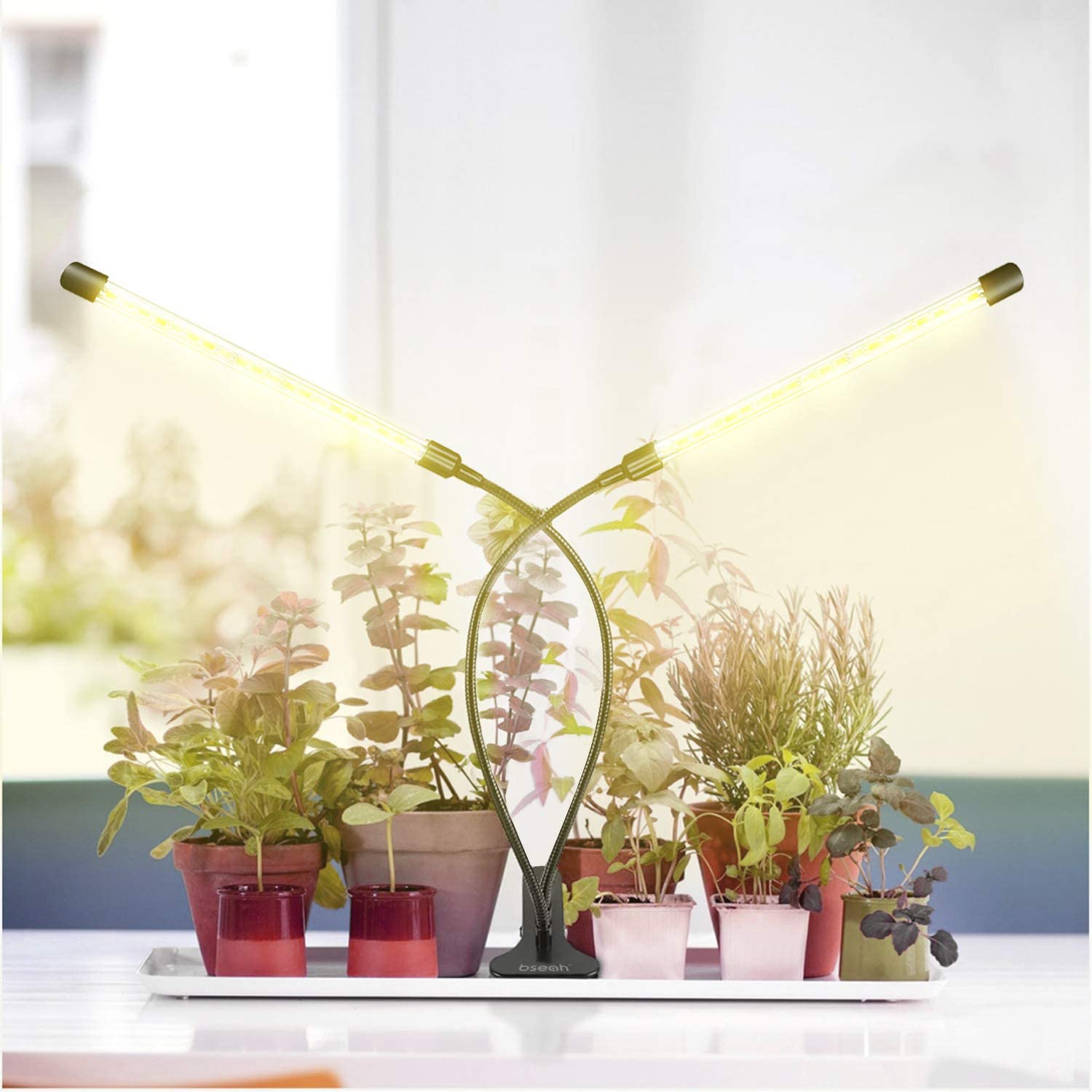 bseah Grow Light Plant Lights for Indoor Plants, Full Spectrum Plant Grow Lamp,