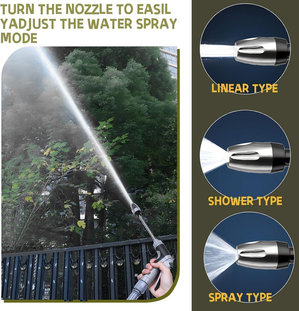 Pressure Washer Gun,2026 New Cordless Pressure Washer, with Spray Nozzle, Turn