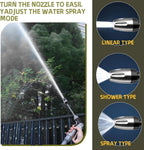 Pressure Washer Gun,2026 New Cordless Pressure Washer, with Spray Nozzle, Turn