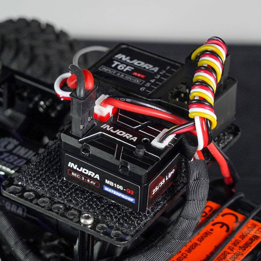 INJORA MB100 G2 Brushed ESC 40A for 1/24 1/18 RC Crawler SCX24 AX24 TRX4M