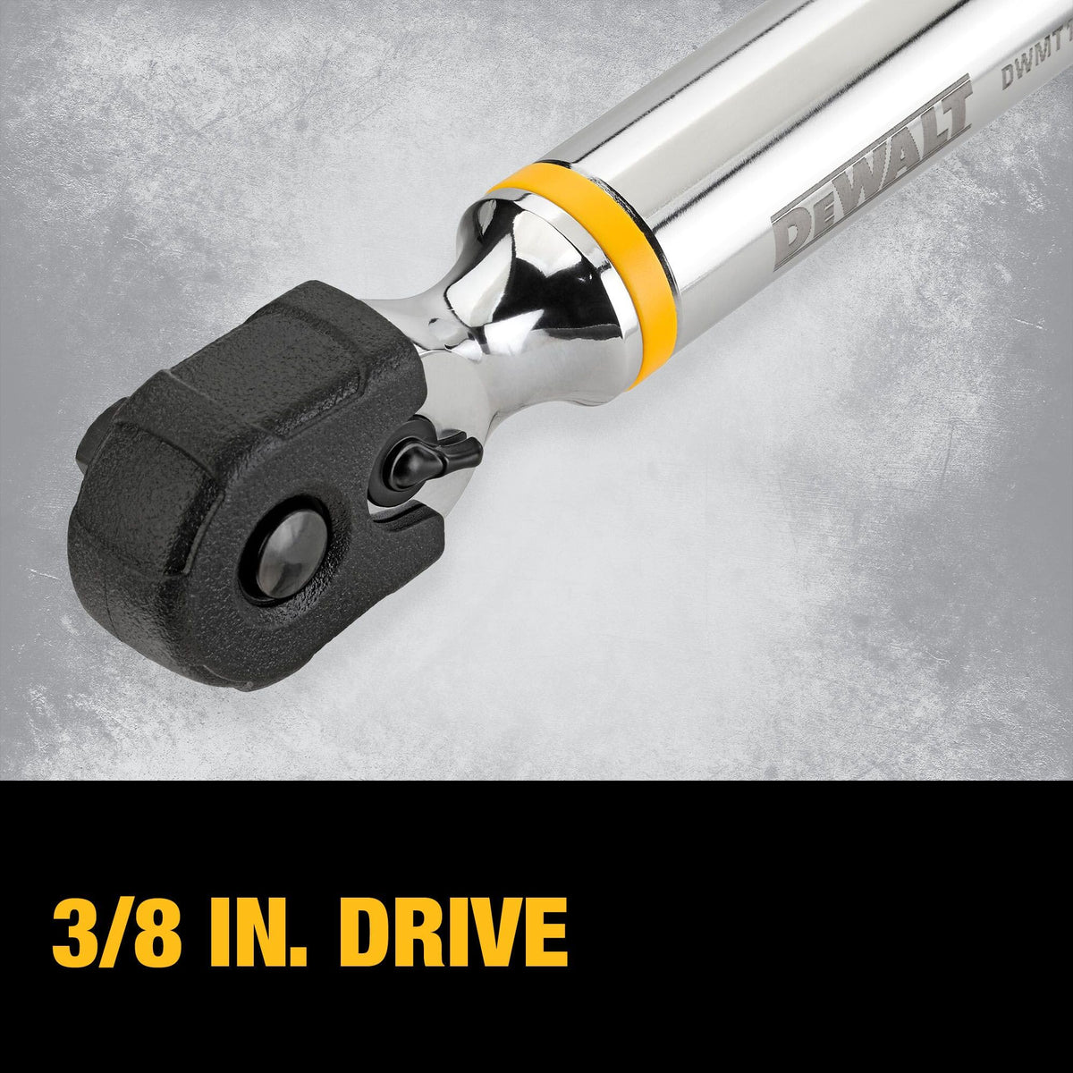 DEWALT Digital Torque Wrench, 3/8 inch Drive, 20-100 FT-LB, with Storage Case