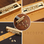WUTA Brass Stamping Tools Flexible Letters Numbers Alphabets Symbols Characters