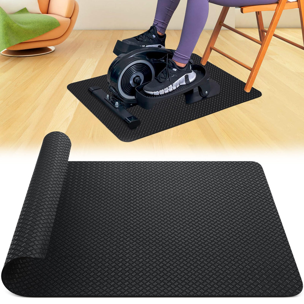 TOBWOLF Double-Sided Non-Slip Under Desk Elliptical Mat