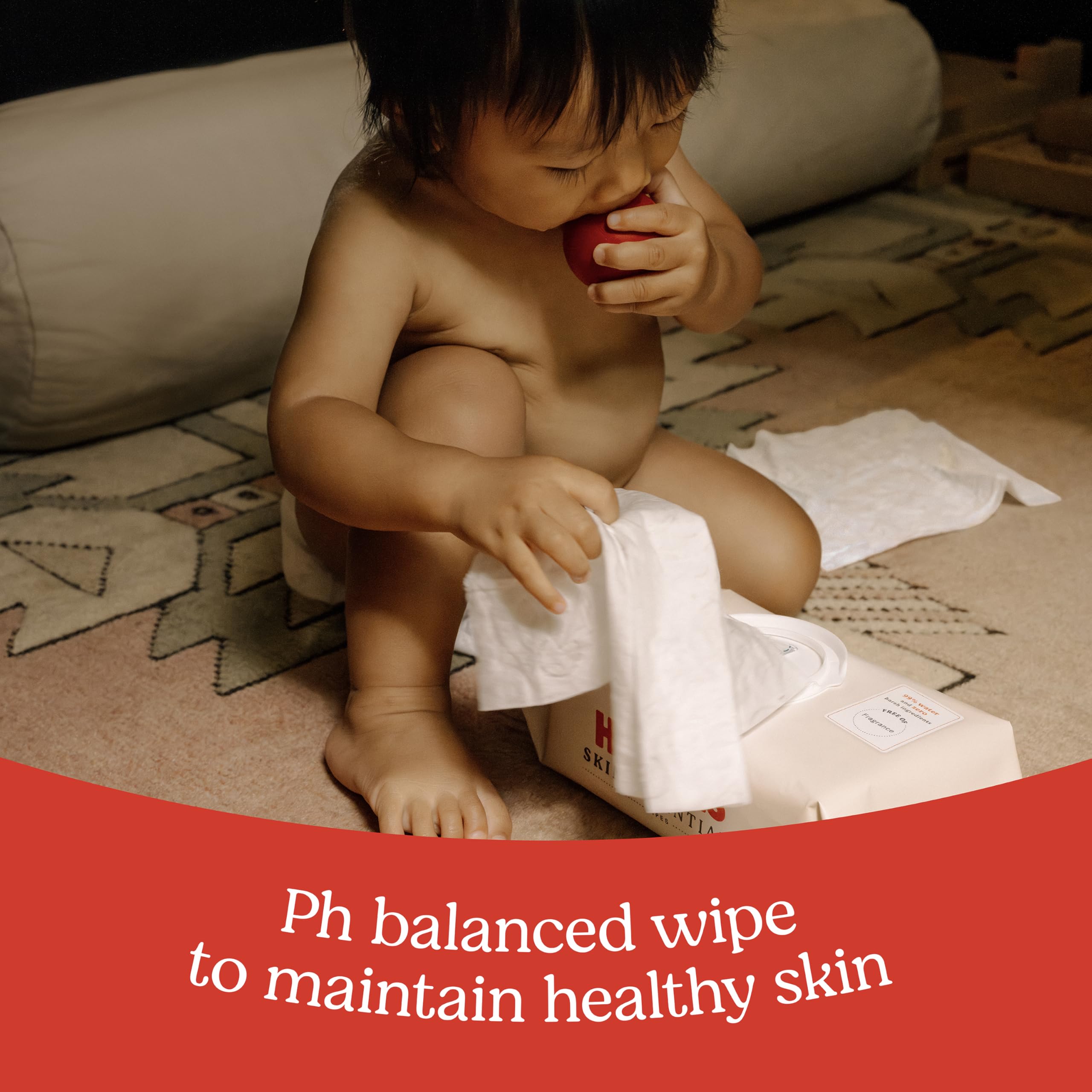 10 packs 560 Ct Huggies Skin Essentials Baby Wipes, Hypoallergenic, 99% Water