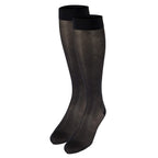 NuVein Sheer Compression Stockings, 15-20 mmHg Support, Women's Diamond Pattern