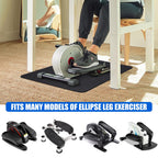 TOBWOLF Double-Sided Non-Slip Under Desk Elliptical Mat