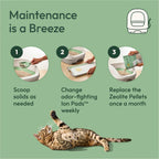 Purina Tidy Cats Breeze Covered Cat Litter Box System Kit