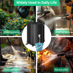FAMIROSA 50 Gallon / 200L Rain Barrel, Collapsible Rain Barrels to Collect