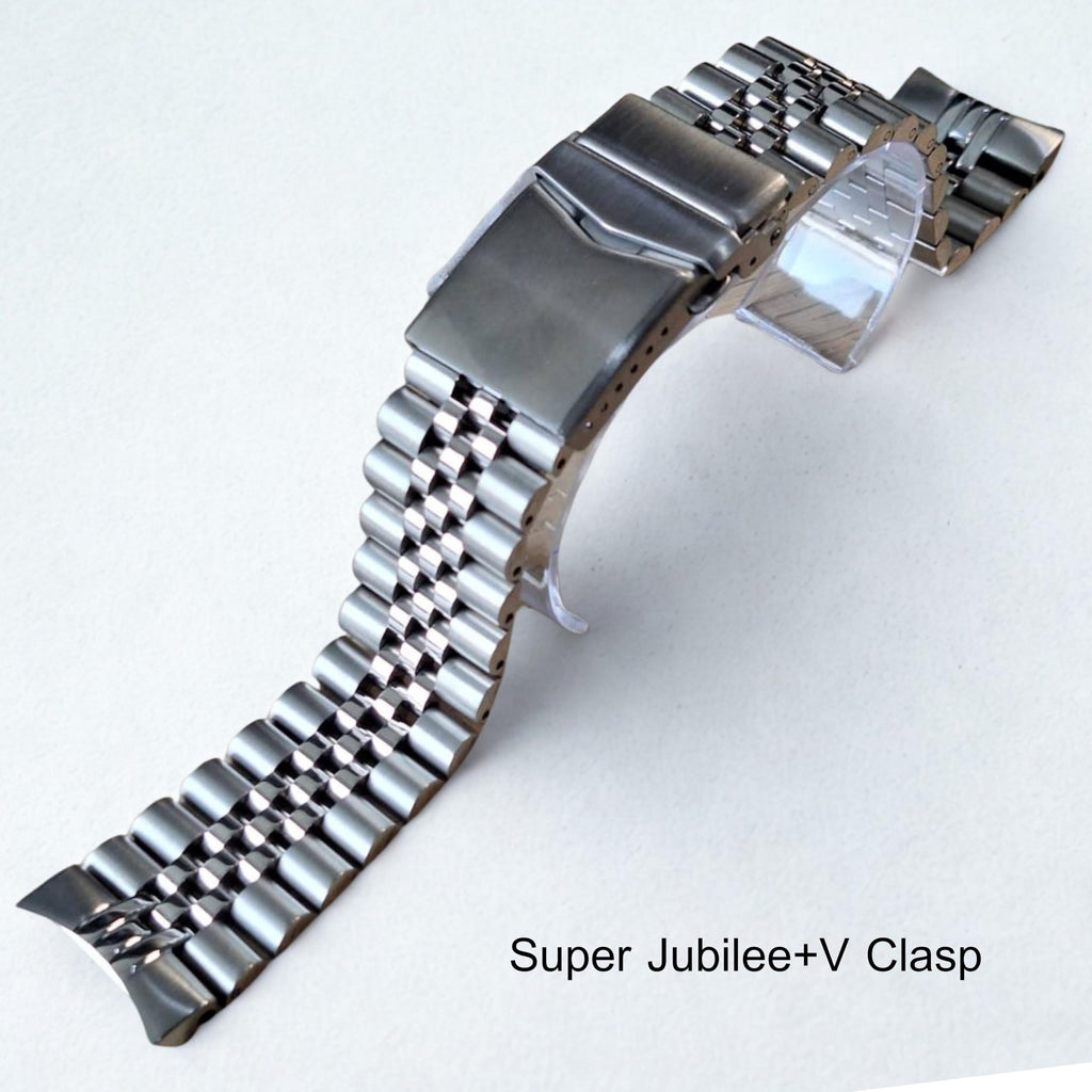 CSJU002 Solid jubilee Stainless Steel Watch Band for Casio Duro MDV106 / MDV107