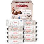 10 packs 560 Ct Huggies Skin Essentials Baby Wipes, Hypoallergenic, 99% Water