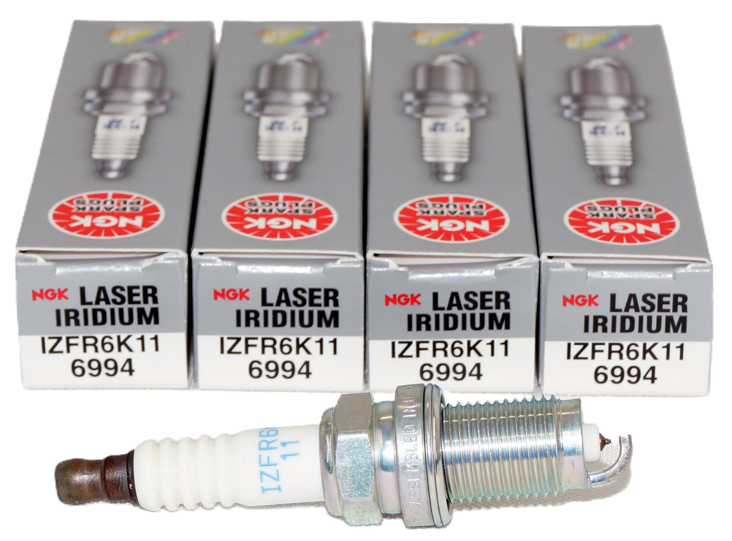 6 Pack NGK Spark Plugs (USA),Inc. IZFR6K11 Spark Plugs Izfr6K11