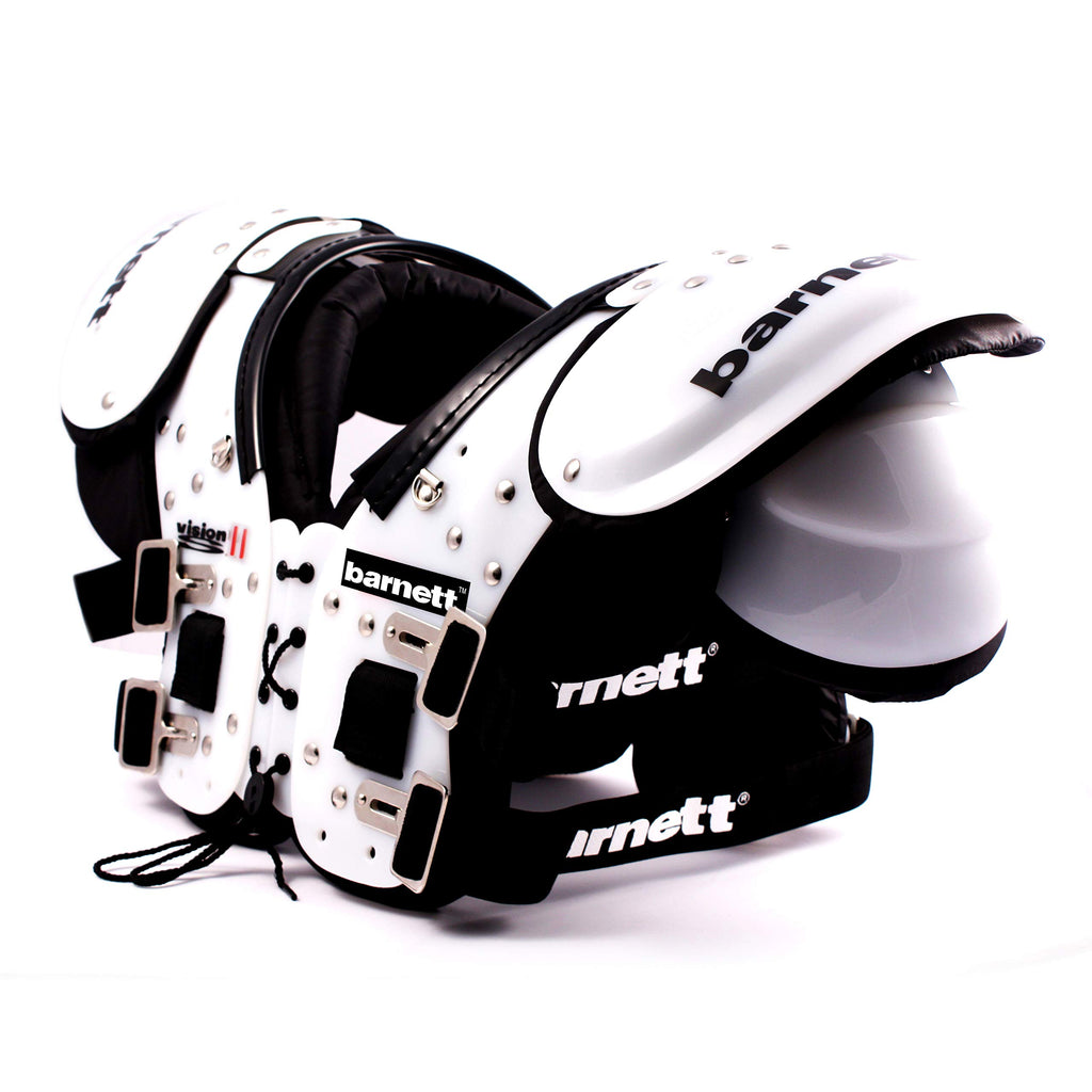 Barnett Vision II bk S, Competition Football Shoulder pad, RB-DE-TE-FB-HB