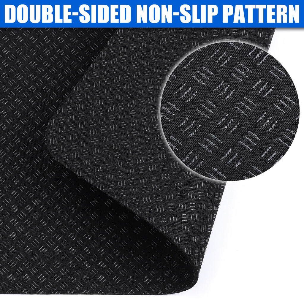 TOBWOLF Double-Sided Non-Slip Under Desk Elliptical Mat