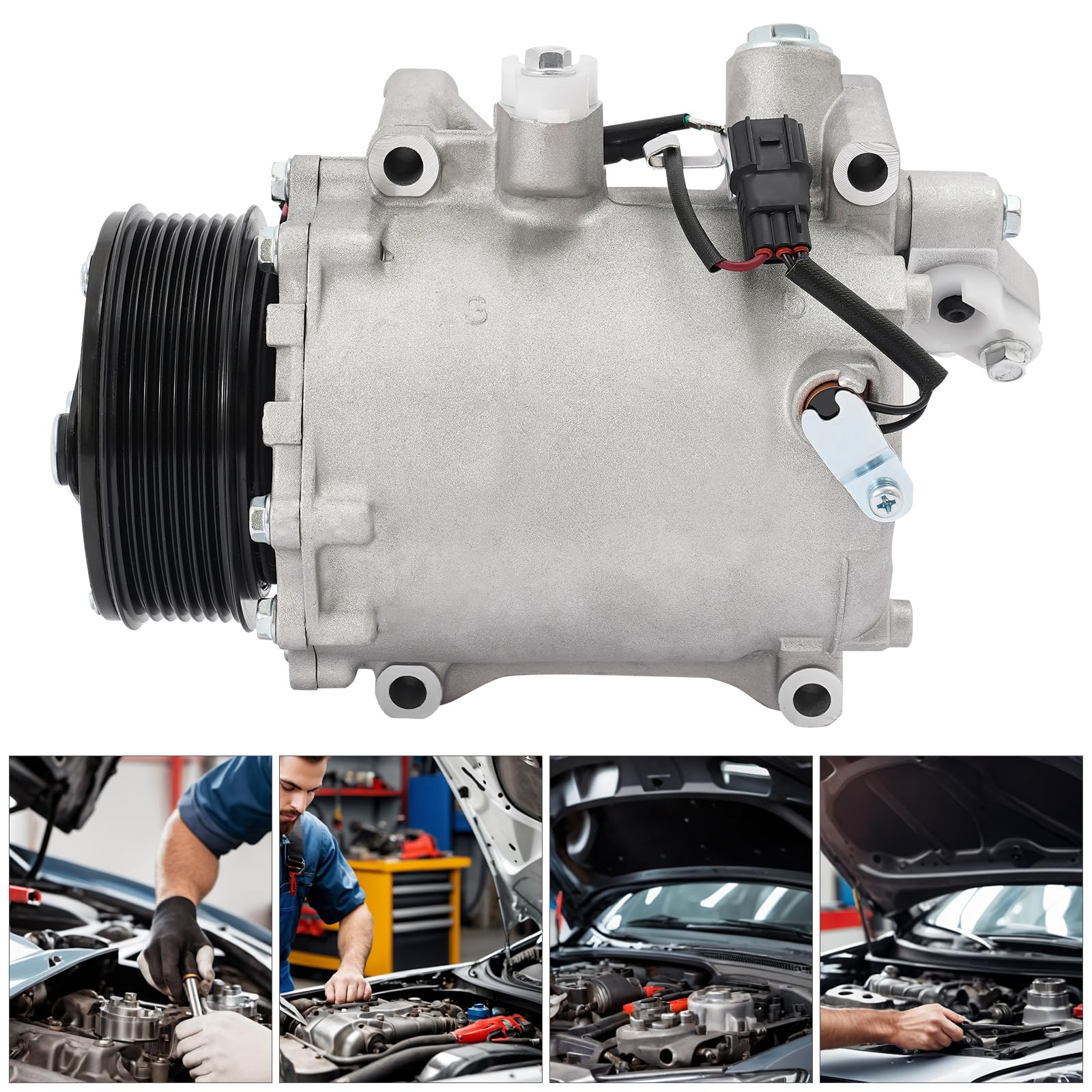 Jiabailie Air Conditioning Compressor for Honda CR-V 2.4L 2007-2015,for Acura