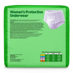 42 Count Amazon Basics Incontinence Underwear for Women, Protective, Disposable,