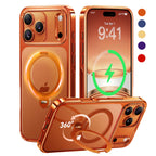CASEKOO iPhone 17 Pro Max MagSafe Case 360 Spin Stand Military Protection Glossy