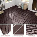VANCASTLE 36 Pack Interlocking Deck Tiles, 12"x12" Patio Pavers, Heavy Duty