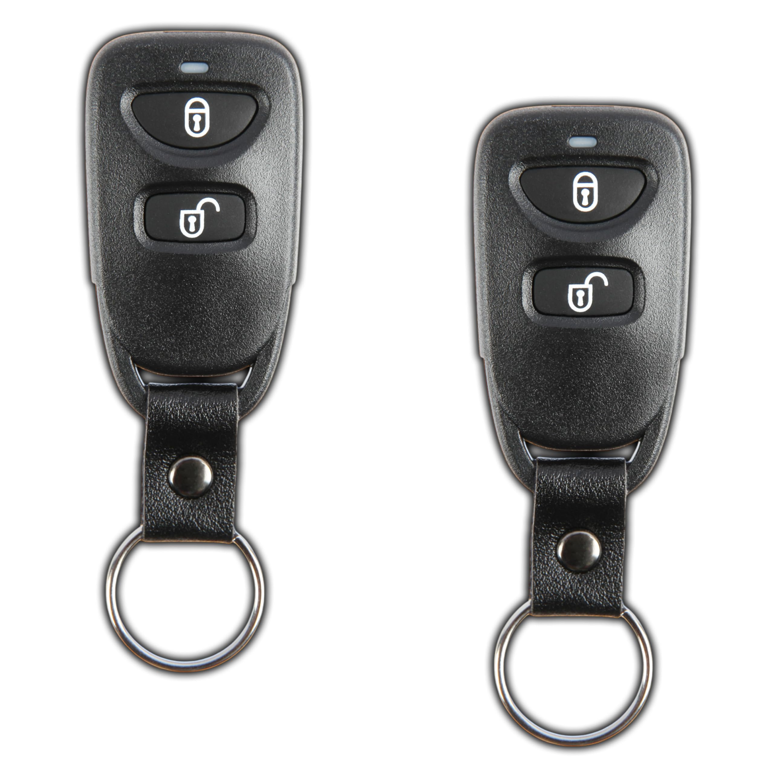 2 Pack KeylessOption Key Fob Replacement for 2006 2007 2008 2009 2010 2011 2012
