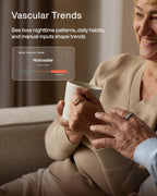 RingConn Gen 3, World’s First Smart Ring with Vascular Trends, No App