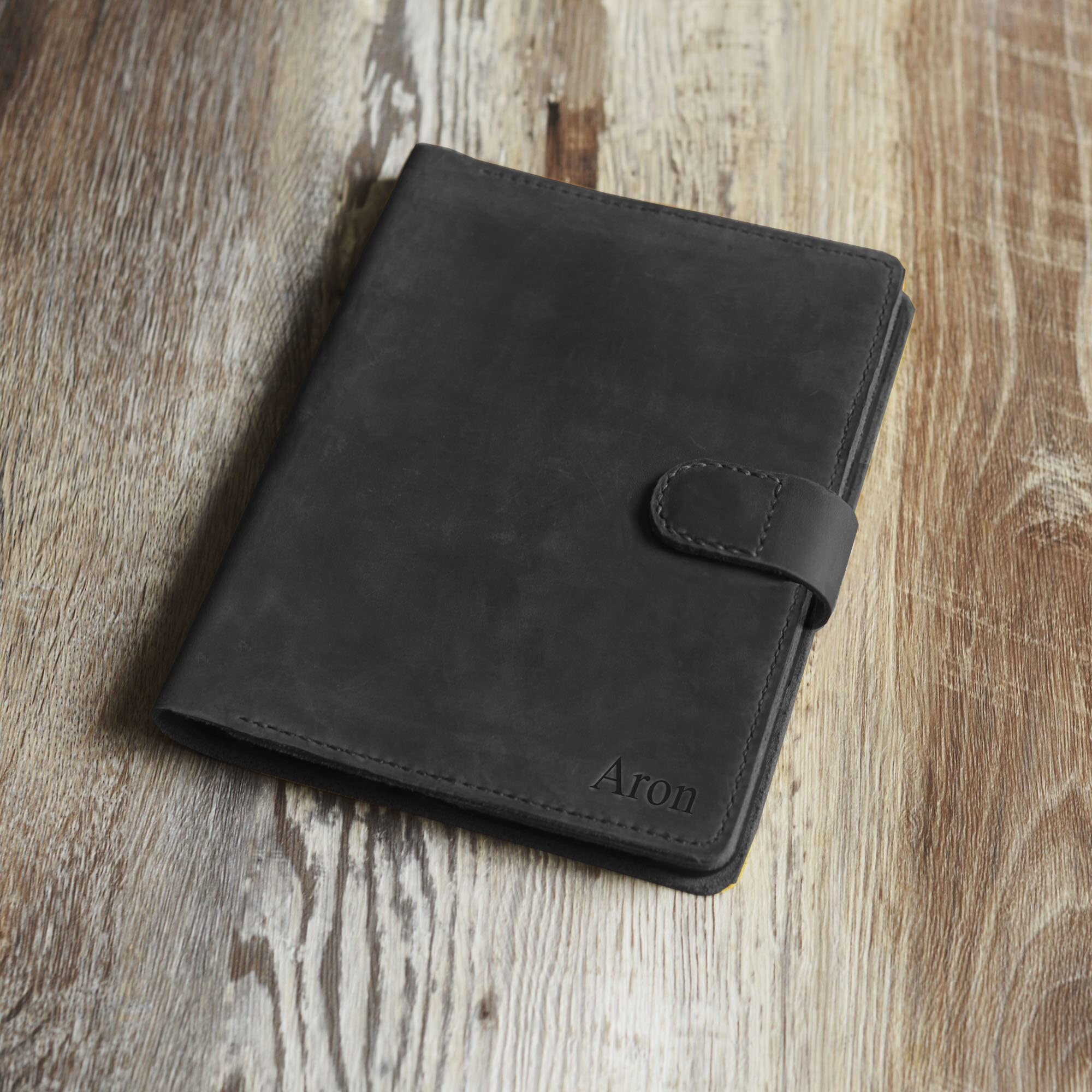 Personalized leather magnetic ipad pro 12.9 case, leather ipad air 5th