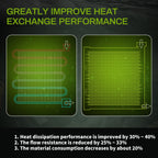 AUTOSAVER88 A/C AC Condenser Air Conditioning Condenser Compatible with