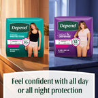 Depend Fresh Protection Adult Diapers for Women, XL, 68 Count