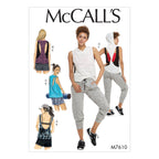McCall's Patterns Misses' Pullover Tops Size Y(XSM-SML-MED)