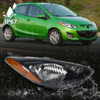 Huray Halogen Headlight Assembly for Mazda 2 2011 2012 2013 2014 RH Projector