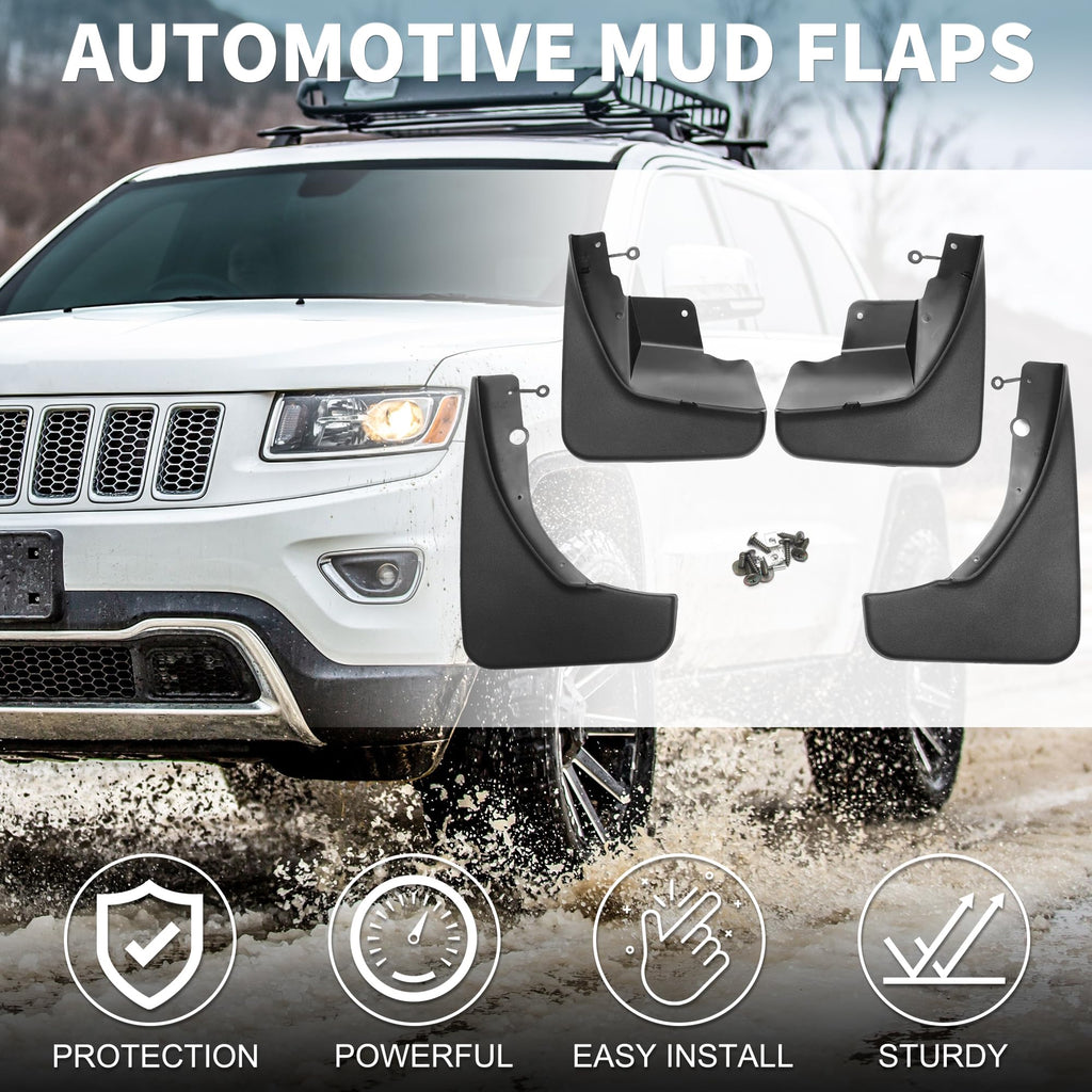 TUCKBOLD Mud Flap Splash Guard for Jeep Grand Cherokee 2011-2022 Durable | Front