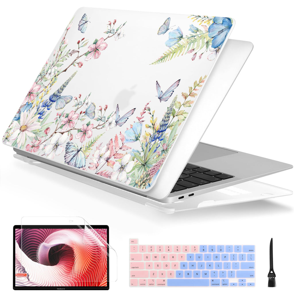 Batianda Flower Designed Case for MacBook Pro 13 inch M2 2022 2021 2020 A2338